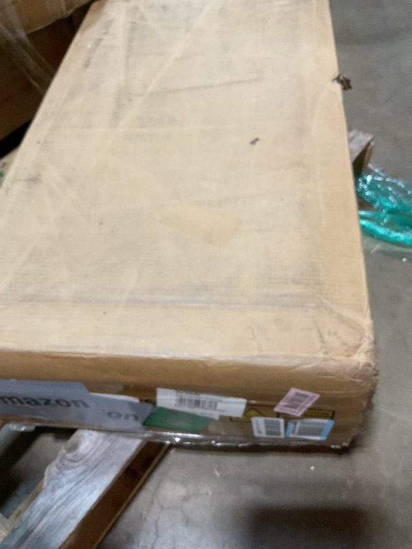 Photo 1 of **MINOR DAMAGE TO CORNERS FROM TRANSPORT **YITAHOME TV Stand with LED Lights & Charging Station, Farmhouse Entertainment Center with Storage Cabinets & Shelves, Cross-Pattern Doors, Fits TVs up to 70'', TV Consoles for Living Room, Black