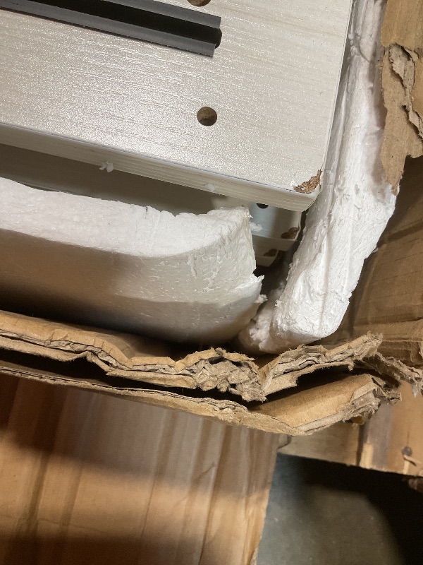 Photo 1 of **DAMAGE TO CORNERS **Dog Crate Furniture for 2 Large Medium Dogs 71 in Dog Kennel with 3 Storage Compartments and Removable Divider, Indoor Dog Cage TV Stand, Double Dog Crates with Sliding Barn Door