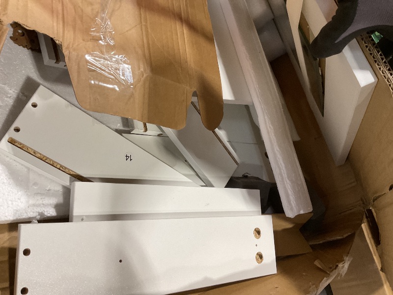 Photo 1 of **SELLING FOR PARTS. SCRAPE FROM TRANSPORT **LOOKS LIKE A BOX OF PARTS FOR A CABINET