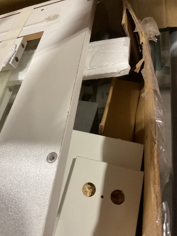 Photo 1 of **SELLING FOR PARTS. SCRAPE FROM TRANSPORT **LOOKS LIKE A BOX OF PARTS FOR A CABINET