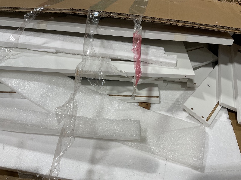 Photo 1 of **SELLING FOR PARTS. SCRAPE FROM TRANSPORT **LOOKS LIKE A BOX OF PARTS FOR A CABINET