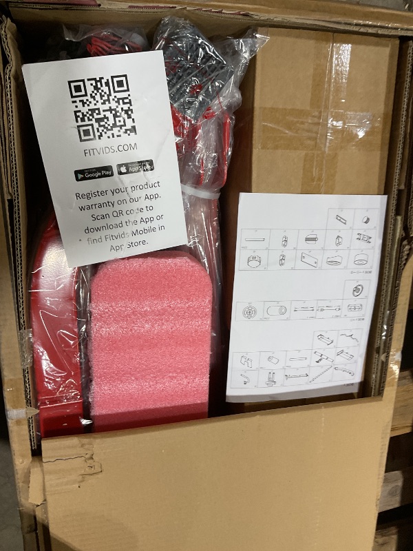 Photo 1 of **SELLING FOR PARTS AS PARTIAL SET. ONE BOX OF TWO**Fitvids Multifunctional Home Gym Equipment with 122.5 lbs Weight Stack, Full Body Workout Weight Machine, All in One Exercise Equipment with Pulley System for Home Gym Strength Training