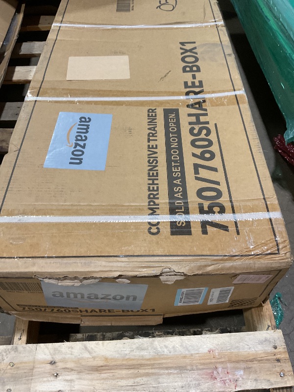 Photo 1 of **SELLING FOR PARTS AS PARTIAL SET. ONE BOX OF TWO**Fitvids Multifunctional Home Gym Equipment with 122.5 lbs Weight Stack, Full Body Workout Weight Machine, All in One Exercise Equipment with Pulley System for Home Gym Strength Training