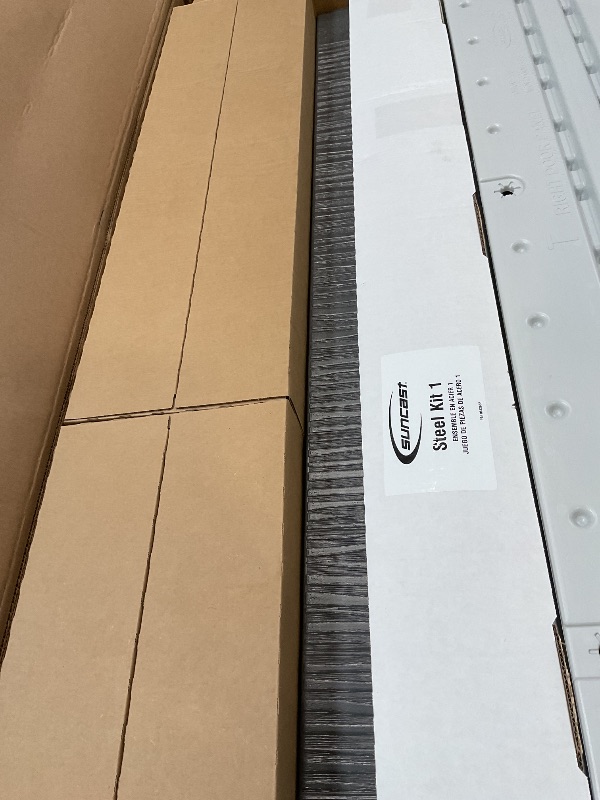 Photo 1 of **2 BOXESModernist® 10 ft. x 7 ft. Barn Door Storage Shed, Made in The USA