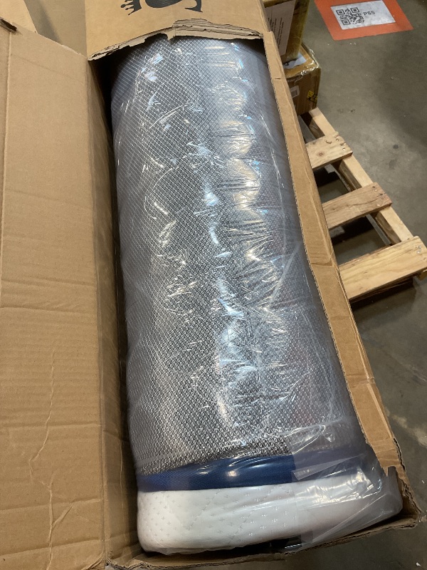 Photo 1 of 12 Inch King Hybrid Mattress in a Box - Individually Wrapped Coils & Gel Memory Foam for Back Support, Pressure Relief & Motion Isolation, CertiPUR-US Certified, Fiberglass-Free (76x80 Inches)