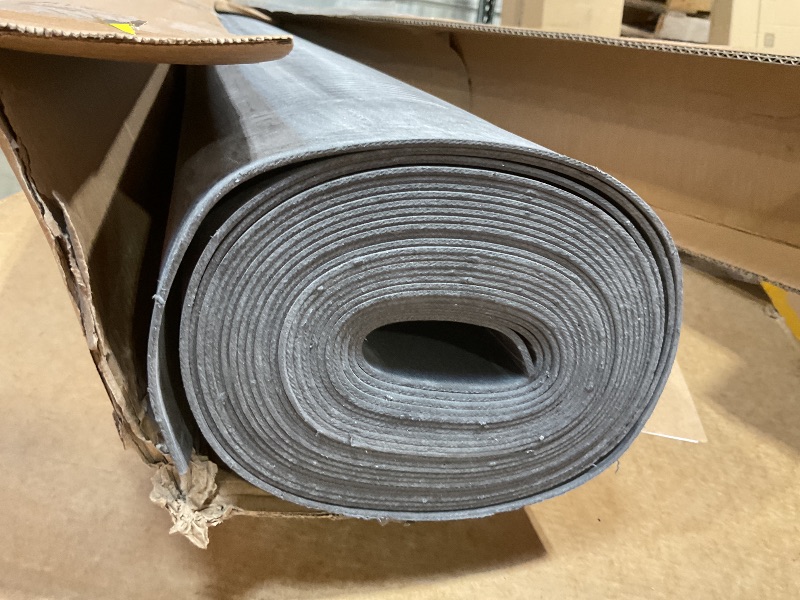 Photo 1 of **PARTIAL ROLL**60" GRAY GRANITE THERMAL-FUSED LAMINATE TOP FOLDING SEMINAR TABLE WITH PANEL LEGS flybold Soundproofing Material Mass Loaded Vinyl 1.1 Lb Wall Soundproof Floor Outdoor Sound Barrier MLV with Acoustic Noise Barrier for Sound Proof Door Ceil