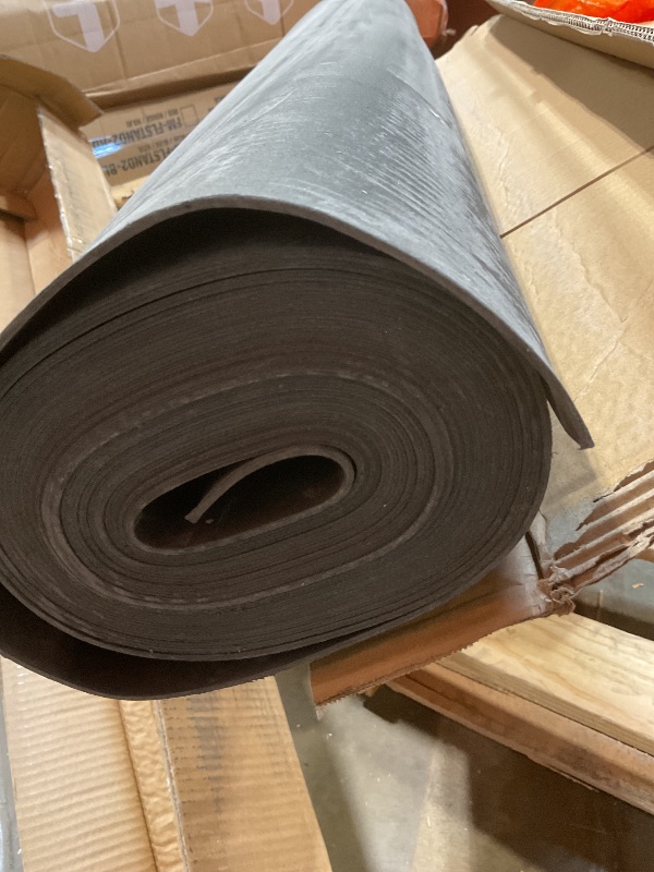 Photo 1 of **PARTIAL ROLL**60" GRAY GRANITE THERMAL-FUSED LAMINATE TOP FOLDING SEMINAR TABLE WITH PANEL LEGS flybold Soundproofing Material Mass Loaded Vinyl 1.1 Lb Wall Soundproof Floor Outdoor Sound Barrier MLV with Acoustic Noise Barrier for Sound Proof Door Ceil