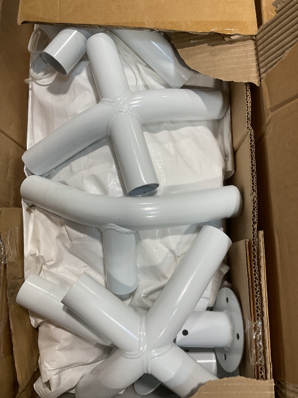 Photo 1 of ** TWO BOXES. MINOR USE WEAR**COBIZI 13x26 Party Tent Heavy Duty for Parties, Powder Coating (Better Than Galvanized), Waterproof for Church & Wedding, Large Outdoor Event Gazebo with Removable Sidewall & Built-in Sandbag, White