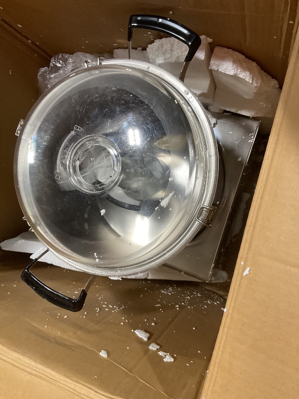 Photo 1 of **BIGGER IN PERSON (NOT COUNTERTOP SMALL)** PYY Commercial Food Processor - Vegetable Chopper Electric Stainless Steel 10.6 Qt. Plus for Meat Fruit Prep, 1400RPM High Output Large Capacity for Restaurants & Home Kitchen 10 Liter/42 Cup