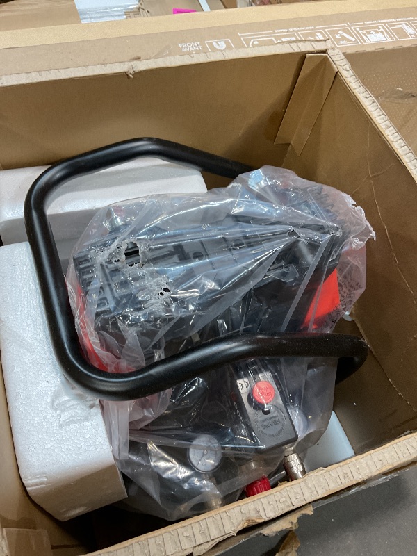 Photo 1 of 14Gal Portable Ultra Quiet Air Compressor, Max 115PSI 2HP 8.75CFM 70dB Oil-Free Low Noise Air Compressor for Auto Repair, Bike Tires, Garage Spray Painting 110V/60Hz