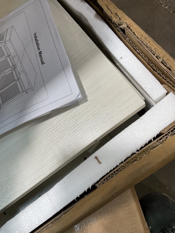 Photo 1 of **TWO BOXES**GARVEELIFE 71 IN DOG CRATE FURNITURE FOR 2 DOGS, LARGE DOUBLE DOG CAGE WITH 3 STORAGE DRAWERS & REMOVABLE DIVIDER, DOG KENNEL AS TV STAND, FURNITURE STYLE DOG CRATES WITH SLIDING BARN DOOR