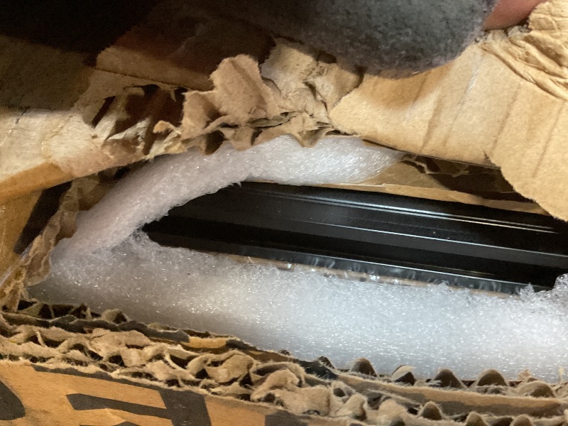 Photo 1 of **DENT**Max-officoo 4'x8' Large Dry Erase White Board with Rolling Stand 96"x48" Double-Sided Mobile Magnetic Whiteboard on Wheels, Including 3 Magnetic Erasers, 7 Markers, 30 Magnets