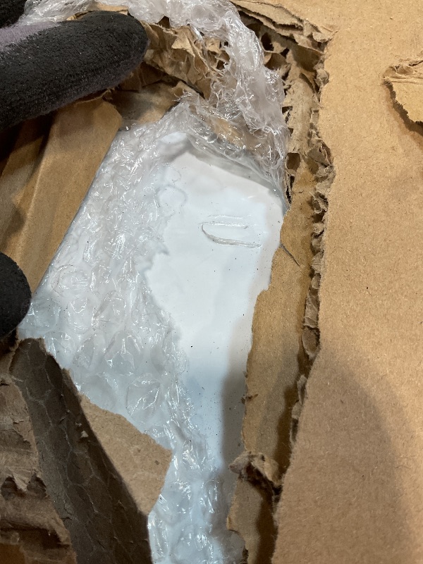 Photo 1 of **DENT**Max-officoo 4'x8' Large Dry Erase White Board with Rolling Stand 96"x48" Double-Sided Mobile Magnetic Whiteboard on Wheels, Including 3 Magnetic Erasers, 7 Markers, 30 Magnets