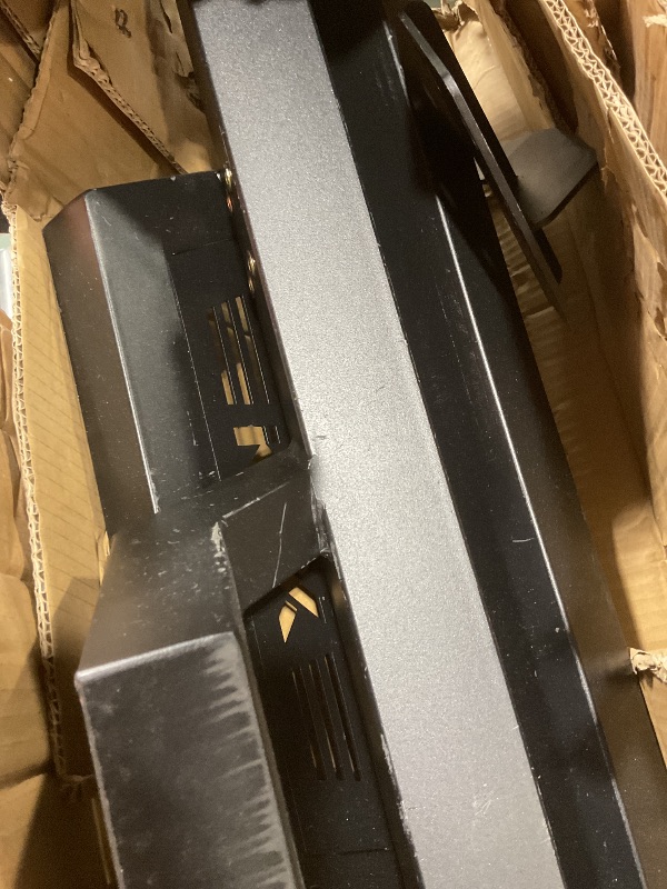 Photo 1 of **SCRAPES FROM TRANSPORT **KYX Running Boards Fit for 2019-2024 Dodge Ram 1500 Crew Cab (Exclude 2019-2024 Ram 1500 Classic) Aluminum Matte Black Nerf bar, 5 inches Car Door Side Steps Truck Boards Step Rails