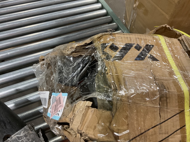 Photo 1 of **SCRAPES FROM TRANSPORT **KYX Running Boards Fit for 2019-2024 Dodge Ram 1500 Crew Cab (Exclude 2019-2024 Ram 1500 Classic) Aluminum Matte Black Nerf bar, 5 inches Car Door Side Steps Truck Boards Step Rails