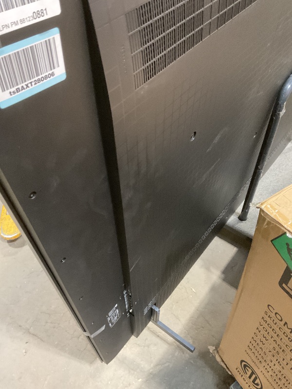 Photo 1 of **MAJOR DAMAGE TO SCREEN. SELLING FOR PARTS. MISSING REMOTE. MISSING POWER CORD**TCL 98 Inch Class QM7K Series | Mini LED QLED 4K HDR | 98QM7K, 2025 Model | 120HZ-144HZ Anti Reflective Screen Smart Google TV Dolby Atmos Onkyo Audio | Voice Remote Alexa Ga