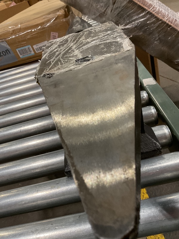 Photo 1 of **SCRAPES FROM TRANSPORT **VEVOR Cast Iron Anvil, 105 Lbs Single Horn Anvil with Large Countertop and Stable Base, High Hardness Rugged Round Horn Anvil Blacksmith, for Bending, Shaping