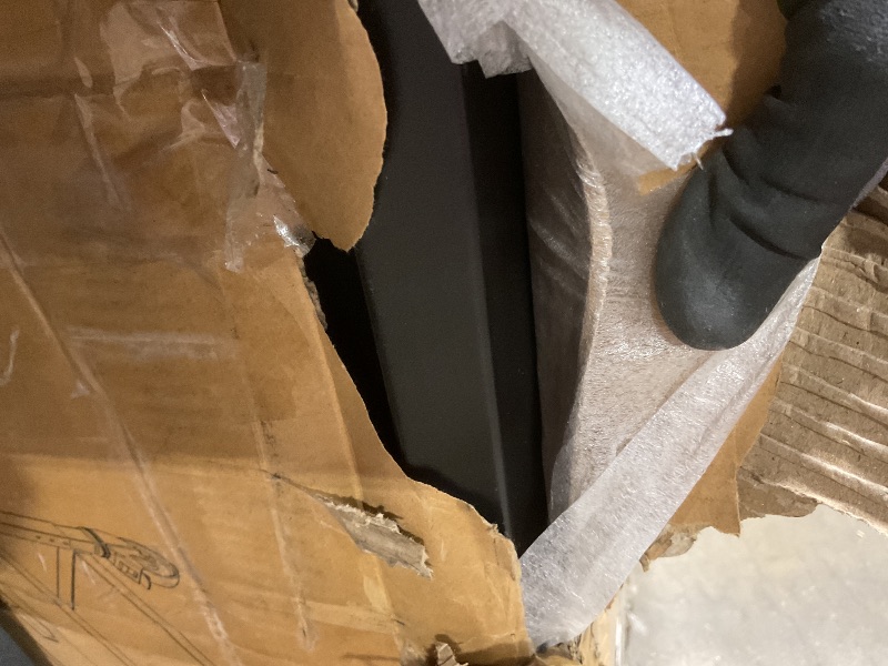 Photo 1 of **SCRAPE DAMAGE**Luxor Indoor Modern Built-in Pegboard Heavy-Duty Mobile Workstation