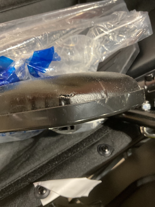 Photo 1 of **DIRT. SCRAPES. CRACK ON FOOT REST. Medline Lightweight Wheelchair for Adults With Swing-Back, Desk-Length Arms, Elevating Leg Rests; 20" x 16"D Seat