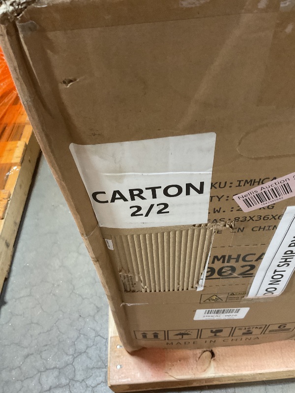 Photo 1 of **SELLING FOR PARTS AS PARTIAL SET. ONE BOX OF TWO**YITAHOME 21 SEER2 12000 BTU Mini Split Air Conditioner Heat Pump System, Wifi Enabled 208-230V Inverter Ductless AC Cool Up to 750 Sq. Ft, Compatible with Alexa, Complete Installation Kit, White