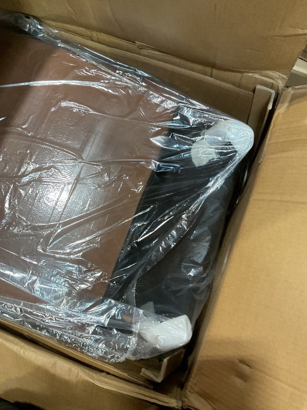 Photo 1 of **SELLING FOR PARTS AS PARTIAL SET. MAIN SEAT PART ONLY AS PICTURED**COLAMY Swivel Rocking Recliner,Wide PU Leather Glider Sofa Chair with Ergonomic High Backrest for Living Room, Office, Bedroom?Cocoa?