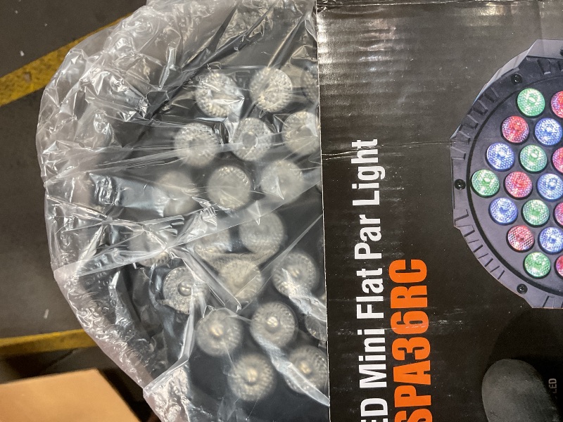 Photo 1 of 12 Packs 36 LED Stage Lights RGB LED Par Lights 7 Channels DJ Uplights for Events with Sound Activated Remote Control & DMX Uplighting for Events Party Club Wedding Christmas Holiday Disco