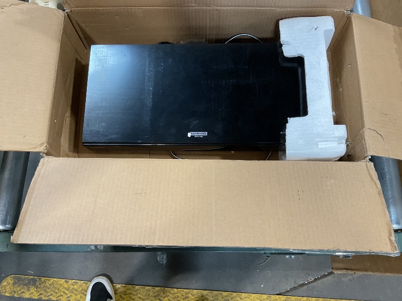 Photo 1 of **Used** Panasonic Streaming 4K Blu Ray Player with Dolby Vision and HDR10+ Ultra HD Premium Video Playback, Hi-Res Audio, Voice Assist - DP-UB820-K (Black)