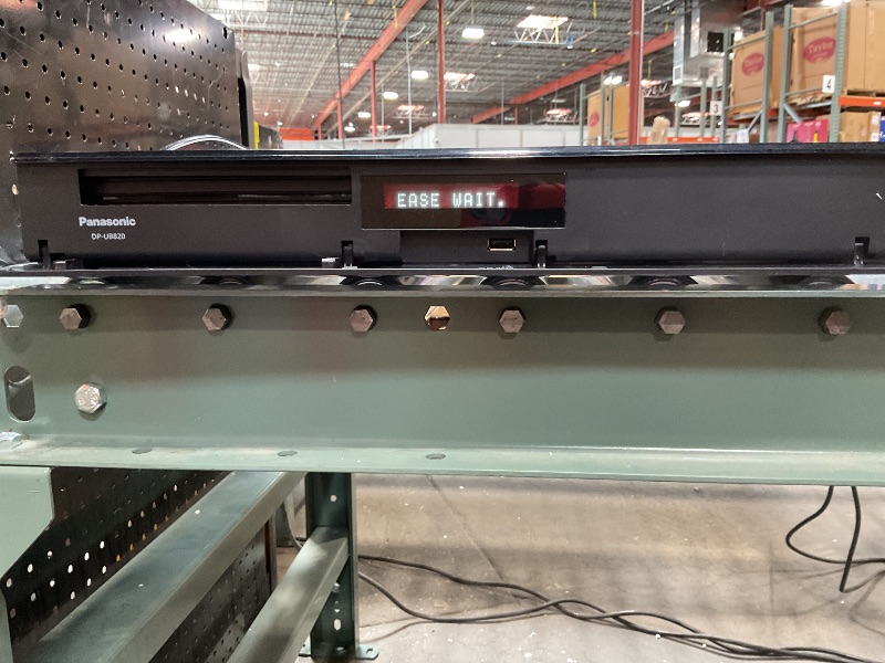 Photo 1 of **Used** Panasonic Streaming 4K Blu Ray Player with Dolby Vision and HDR10+ Ultra HD Premium Video Playback, Hi-Res Audio, Voice Assist - DP-UB820-K (Black)