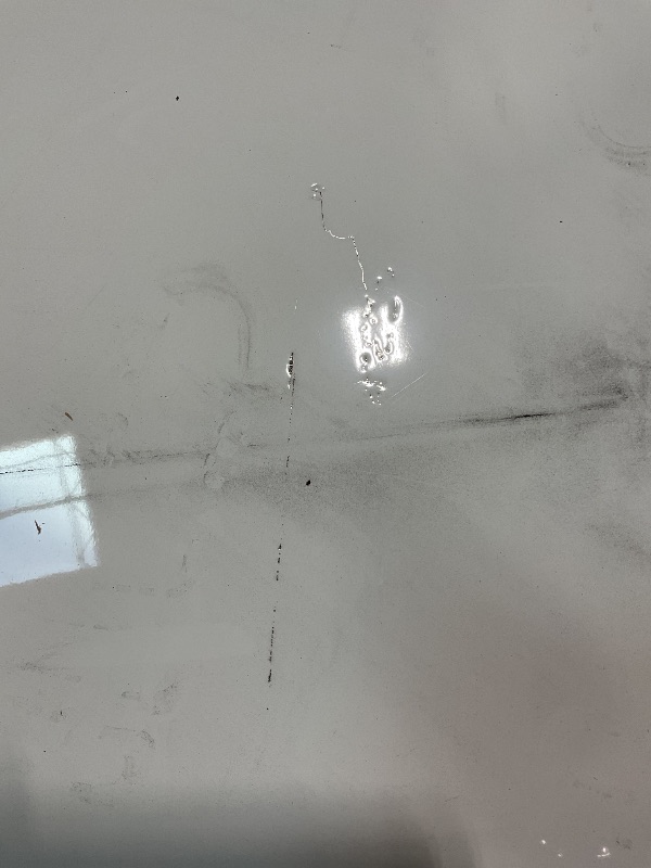 Photo 1 of **DAMAGED/SCRATCHES/NO TRAY**VIZ-PRO Dry Erase Board/Magnetic Whiteboard, 96 x 48 Inches, Large Wall Mounted Board for School Office and Home 8' x 4'