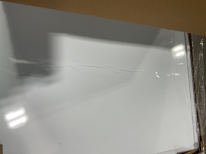 Photo 1 of **MINOR CREASES ON BOARD**Rolling Dry Erase Board 70 x 36 - Large Portable Magnetic Whiteboard with Stand - Double Sided Easel Style Whiteboard with Wheels - Mobile Standing White Board for Office, Classroom & Home