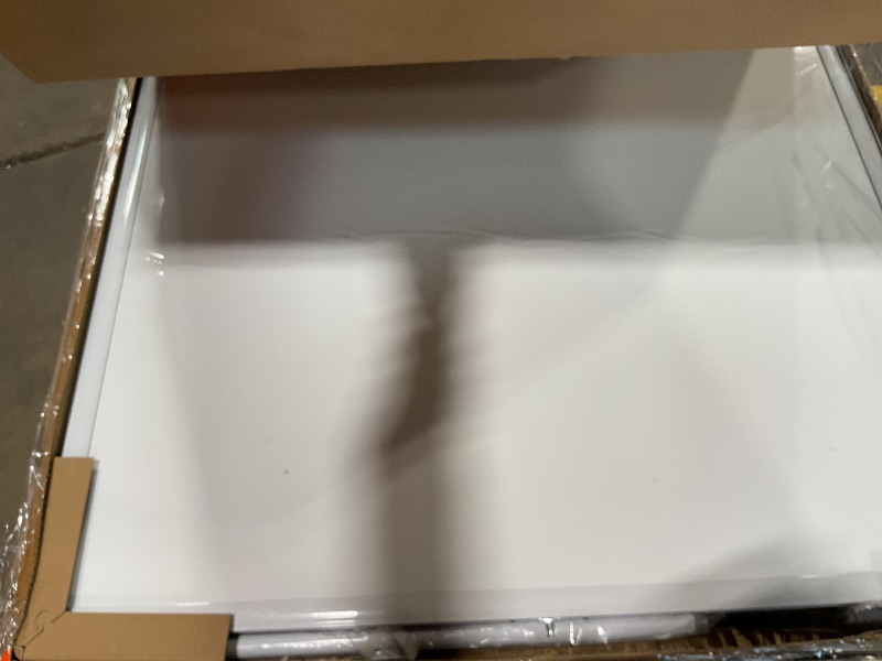 Photo 1 of **MINOR CREASES ON BOARD**Rolling Dry Erase Board 70 x 36 - Large Portable Magnetic Whiteboard with Stand - Double Sided Easel Style Whiteboard with Wheels - Mobile Standing White Board for Office, Classroom & Home