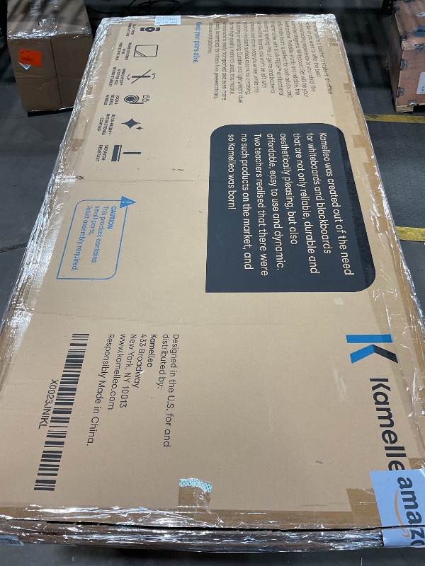 Photo 1 of **MINOR CREASES ON BOARD**Rolling Dry Erase Board 70 x 36 - Large Portable Magnetic Whiteboard with Stand - Double Sided Easel Style Whiteboard with Wheels - Mobile Standing White Board for Office, Classroom & Home