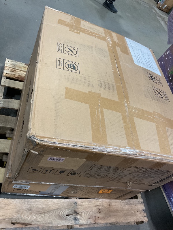 Photo 1 of **SELLING FOR PARTS. 2 of 3 BOXES. MISSING FOOTRESTS****Vesgantti 108" U Shaped Sectional Couch, Comfy Cloud Modular Sectional Sofa with 2 Ottoman Deep Seat Chenille Modern Cloud Sofa, Modular Sofas for Living Room, Bedroom and Apartment, Blue