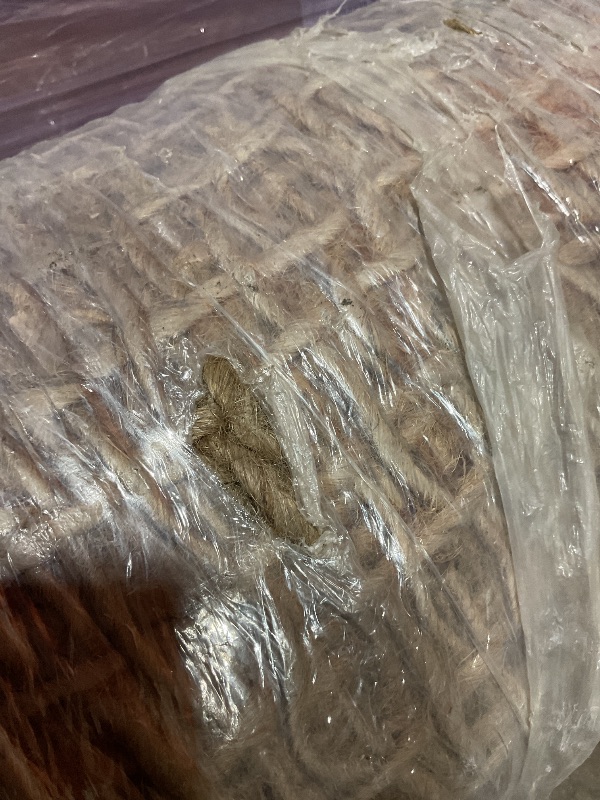 Photo 1 of **SCRAPES**AK TRADING CO. Jute Erosion Control, Soil Saver Mesh Blanket - 48" Wide x 75 Yard Roll (225 feet Long) - 900 Sq. Ft. Coverage