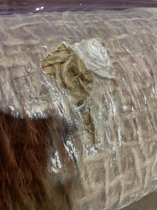 Photo 1 of **SCRAPES**AK TRADING CO. Jute Erosion Control, Soil Saver Mesh Blanket - 48" Wide x 75 Yard Roll (225 feet Long) - 900 Sq. Ft. Coverage