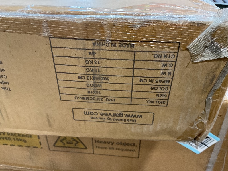 Photo 1 of **4 BOXES**GarveeLife Louvered Pergola 10 ft x10', Outdoor Pergola with Adjustable Louvered Roof, Reinforced Aluminum Frame, Integrated Drainage System, Hardtop Gazebo for Patio, Deck, Wood Grain