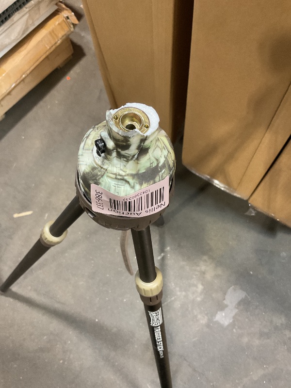 Photo 1 of **SELLING FOR PARTS. THE TOP PART BROKE OFF**PRIMOS Hunting Trigger Stick Gen3 - Shooting Stick with Adjustable Height, Lightweight Design, and Quick-Detach Yoke for Hunting, Shooting, and Photography (24"-62", Tripod)