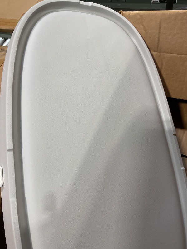 Photo 1 of **DIRT**Evolur Eva Baby Changing Pad in Light Gray, Soft, Lightweight and Portable Changing Pad, Fits All Changing Table, Waterproof Firm Padding