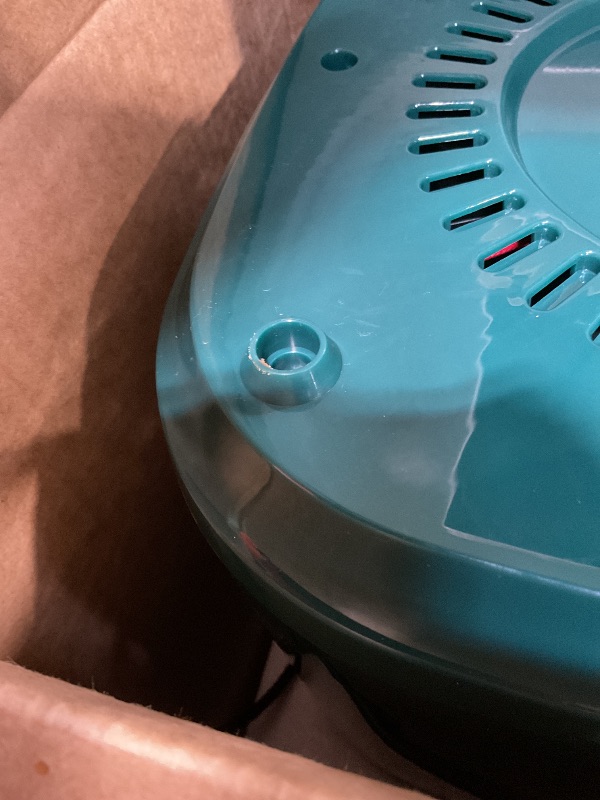 Photo 1 of **DIRT**Panana 8QT Large Air Fryer Compact, 8 Preset Menus Airfryer, One-Touch Digital Control Presets, Touchscreen Display, Dishwasher Safe, Nonstick, Fit for Family (Green)