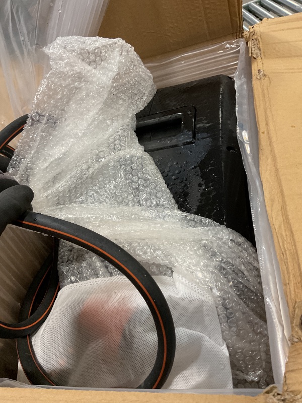 Photo 1 of **WET**Ayleid Retractable Garden Hose Reel,1/2 in x 130 ft Wall Mounted Hose Reel, with 9- Function Sprayer Nozzle, Any Length Lock/Slow Return System/Wall Mounted/180°Swivel Bracket (Black)