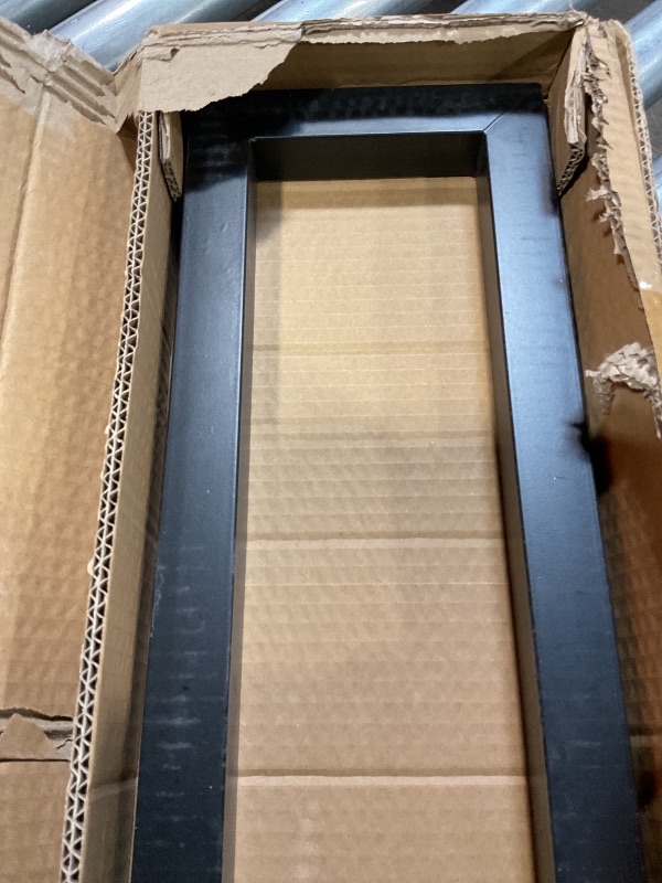 Photo 1 of **ONLY ONE RAIL. MISSING HARDWARE ****U-Shaped Staircase Handrail ,Indoor Outdoor Iron Matte Black Stair Handrail,Floor Mounted Industrial Hand Rail,Non-Slip Support Bar Porch Deck Corridor Stair Rail for Elderly & Children(100cm/39.4")