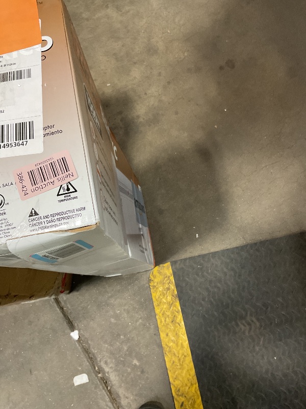 Photo 1 of **DENTED**EZ-HEAT 1,500 Watt Baseboard Space Heater with Adjustable Thermostat, Dent-Proof End Panels, Overheat Protection, Tip-Over Switch, & Stay-Cool Body, CZ600