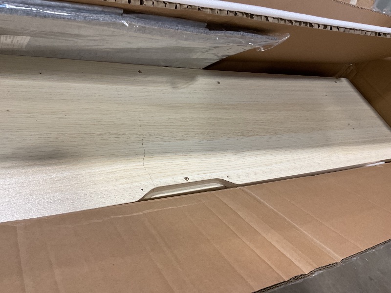 Photo 1 of **SELLING FOR PARTS. MAJOR DAMAGE TO THE WOOD PARTS**Marsail Standing Desk Adjustable Height