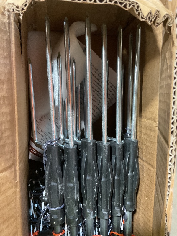 Photo 1 of **SCRAPES ONLY PLASTIC**Poultry Electric Netting Fence - 41.3''H (can be Manually Raised to 53.1''H) x 98.5'L for Flying Chicken, Sheep, Goats in Farms, Ranches and Gardens, PK1