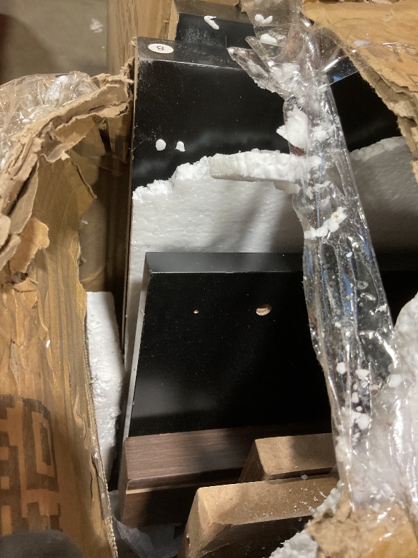 Photo 1 of **SELLING FOR PARTS. MAJOR DAMAGE TO ONE PIECE. DAMAGE TO CORNERS FROM TRANSPORT **5 Drawers Cabinet. Wooden.