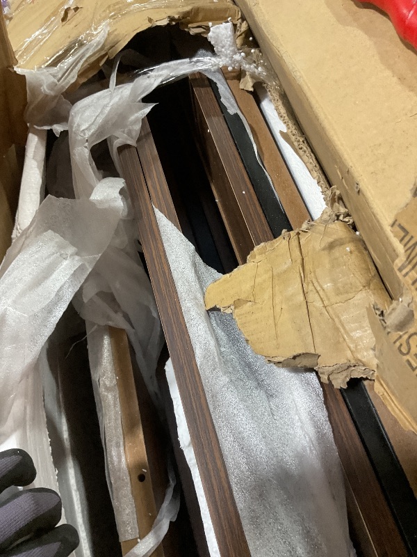 Photo 1 of **SELLING FOR PARTS. MAJOR DAMAGE TO ONE PIECE. DAMAGE TO CORNERS FROM TRANSPORT **5 Drawers Cabinet. Wooden.