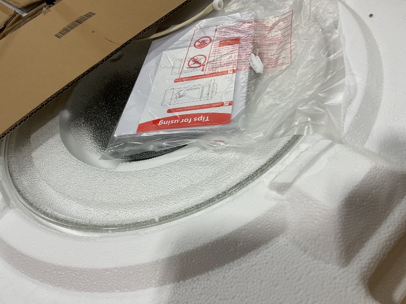 Photo 1 of Toshiba ML-EM62P(SS) Large Countertop Microwave with Smart Sensor, 6 Menus, Auto Defrost, ECO Mode, Mute Option & 16.5" Position Memory Turntable, 2.2 Cu Ft, 1200W, Stainless Steel