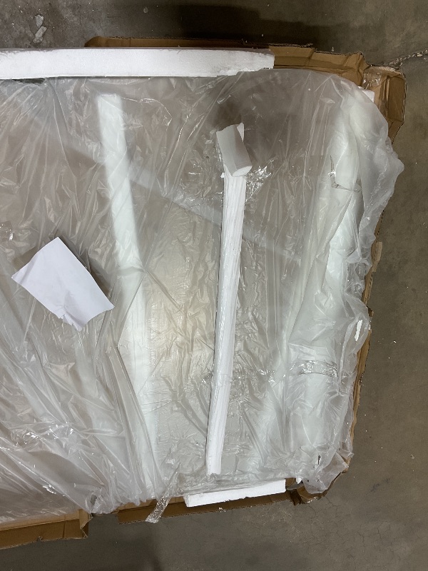 Photo 1 of **METAL FRAMED BENT AND AND DENT**Single fixed panel tempered glass