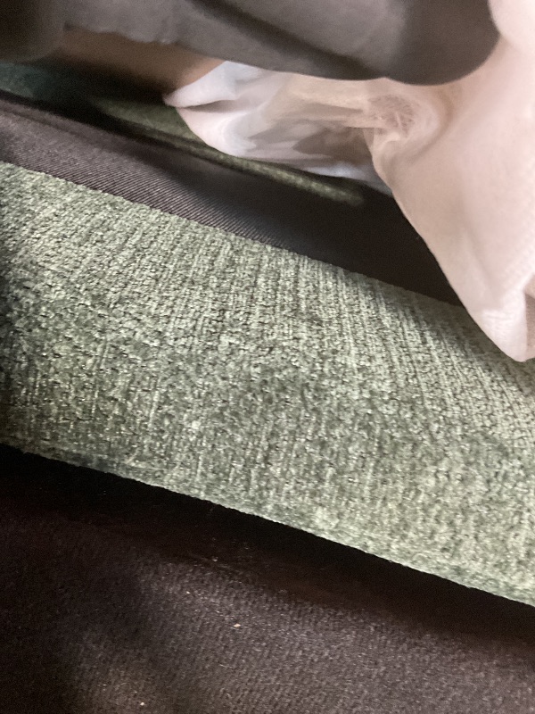 Photo 1 of **SELLING FOR PARTS AS PARTIAL SET**Box of partial couch set. Green. 