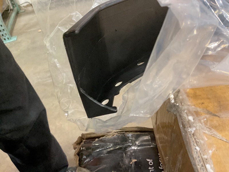 Photo 1 of **BEND DAMAGE**ECOTRIC Front Lower Bumper Valance Panel Compatible with 2017 2018 2019 F250 F350 F450 F550 2WD Ford Super Duty HC3Z-17626-AD, HC3Z17626AD, FO1095272, GNT56215066 Front Bumper Air Dam Deflector